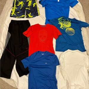 Lot of 7 Kids Clothing Size XL Shirts & Pants